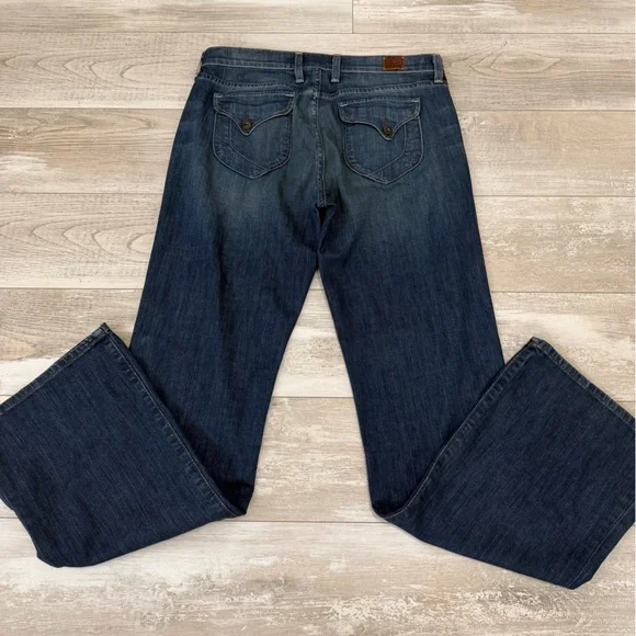 Lucky Brand Dark Blue Boot Leg Jeans - Picture 4 of 5